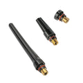 3Pc TIG Gas Lens Collet Body Kit for SR WP 17 18 26 Welding Torch