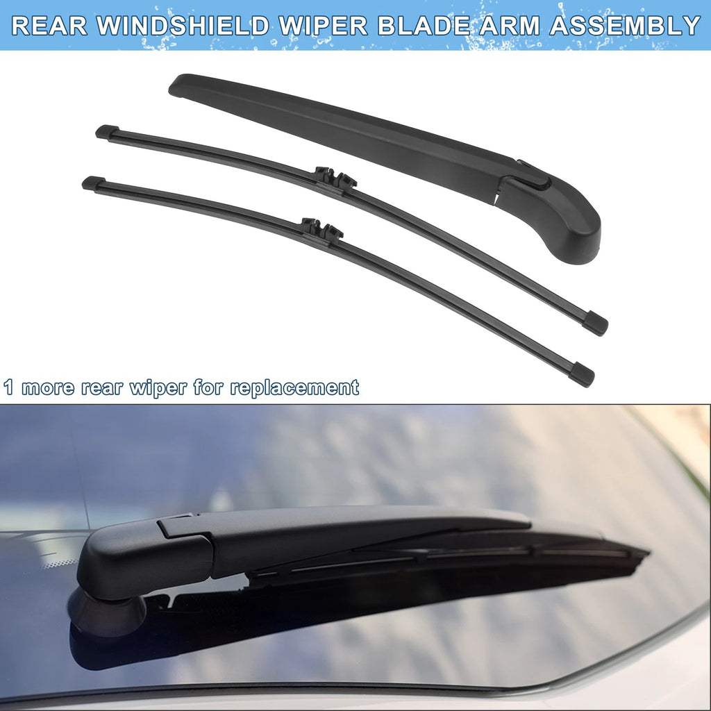 Rear Windshield Wiper Blade Arm Set for BMW X5 X5M (2006–2013)