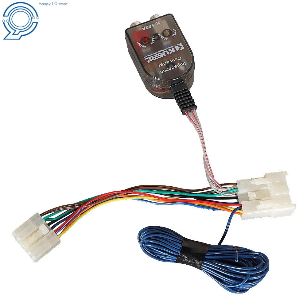 Amplifier Adapter with Amp Turn On Wire for Lexus Subaru Scion Toyota