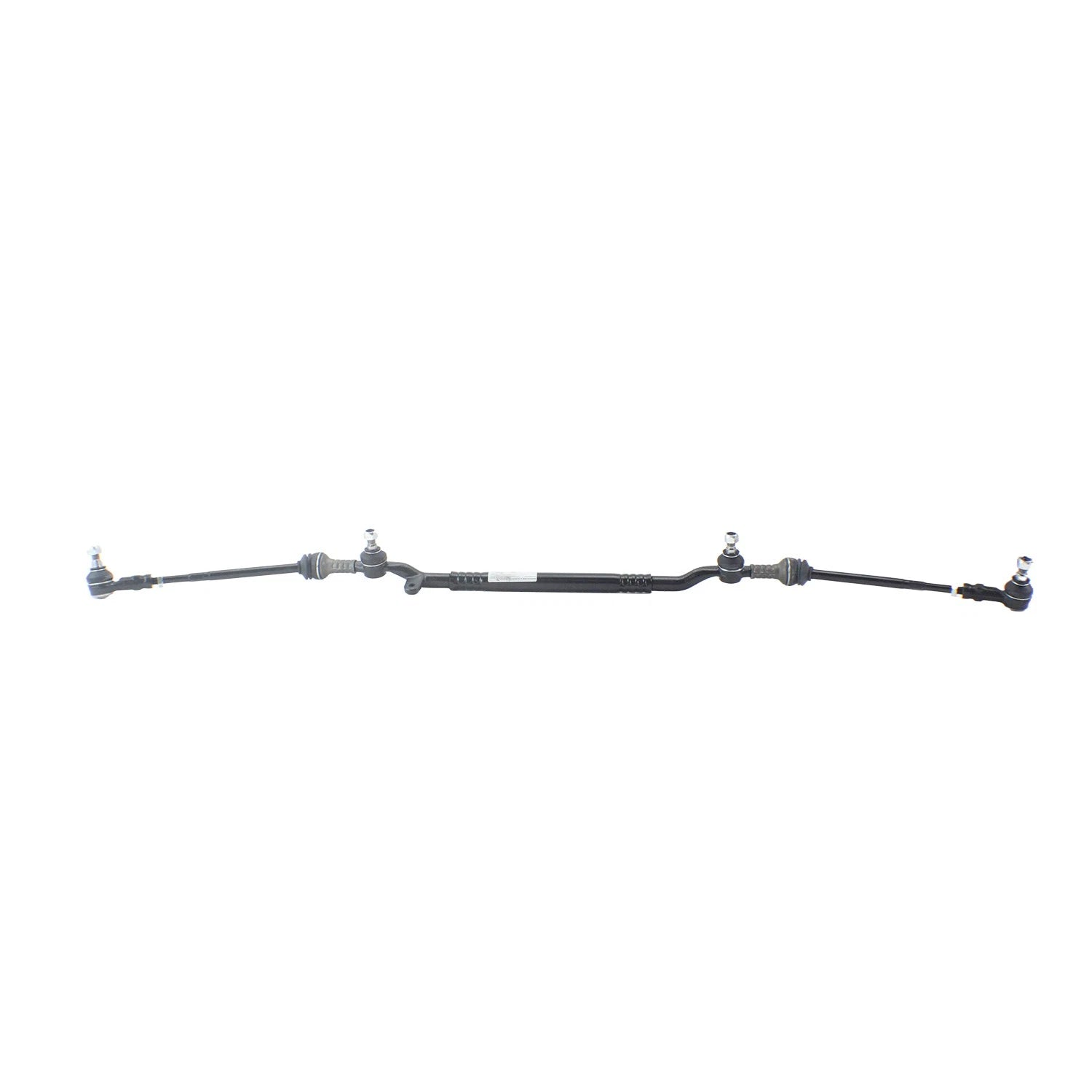 Set of 2 Front Center Tie Rods for Mercedes W202 (1994–2000) - 4 Ball Joints