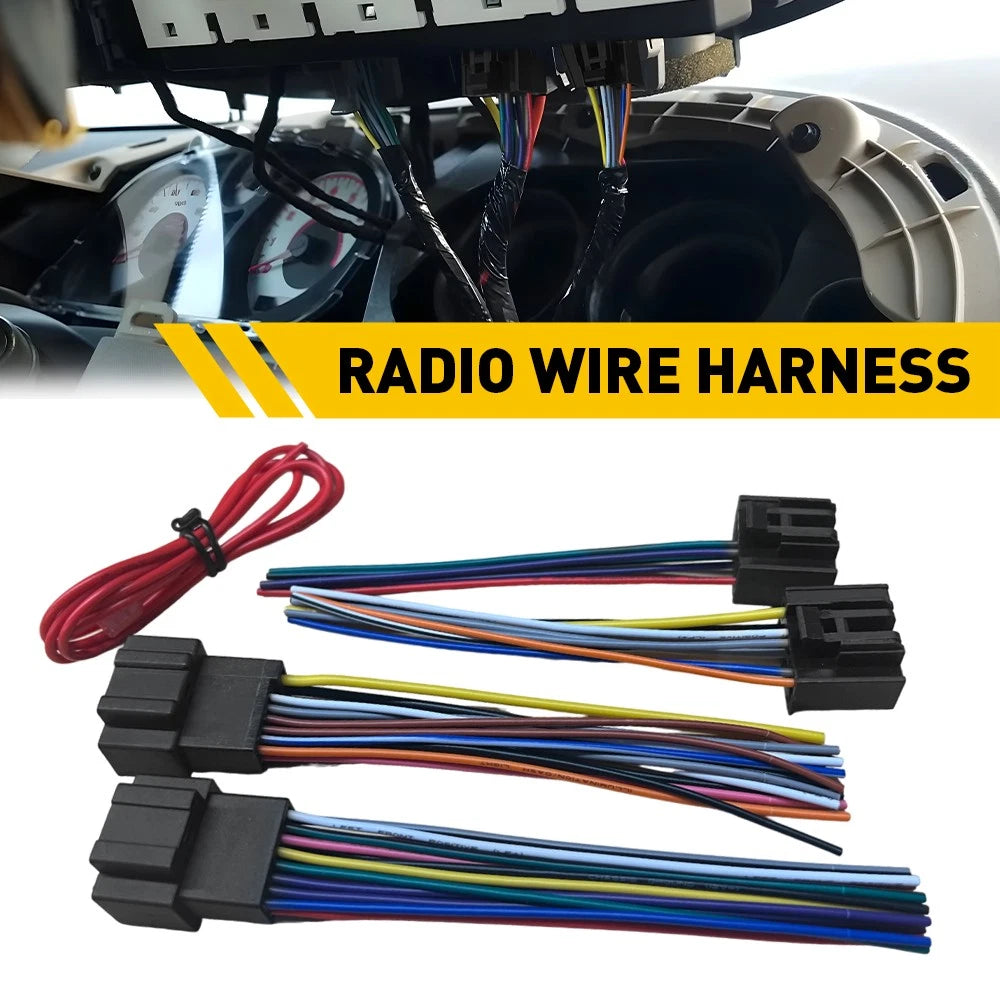 Car Stereo Wiring Harness Adapter for Chevy (2006–2016)