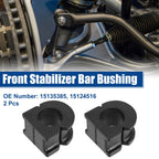 2Pcs Front Sway Bar Bushing for Chevy Silverado 1500 (2007–2019) No.15135385/15124516