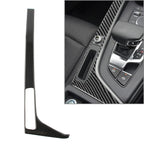 Carbon Fiber Console Gear Shift Trim Cover for Audi A4 B9 A5 S5 (2017-2020)