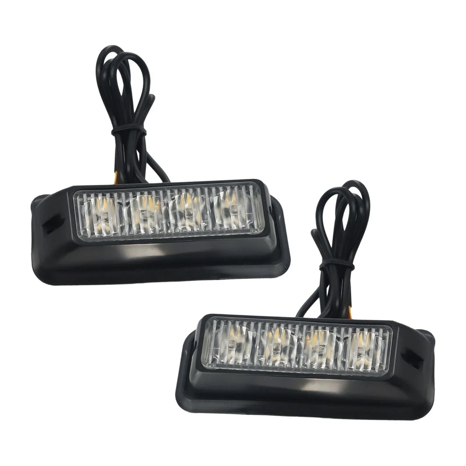 LED Car Light / Flash / Strobe Amber-Light DC12V