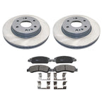 Disc Brake Pad Kit for GMC Sierra L83 (2014–2018) - TRW Pro Semi-Metallic