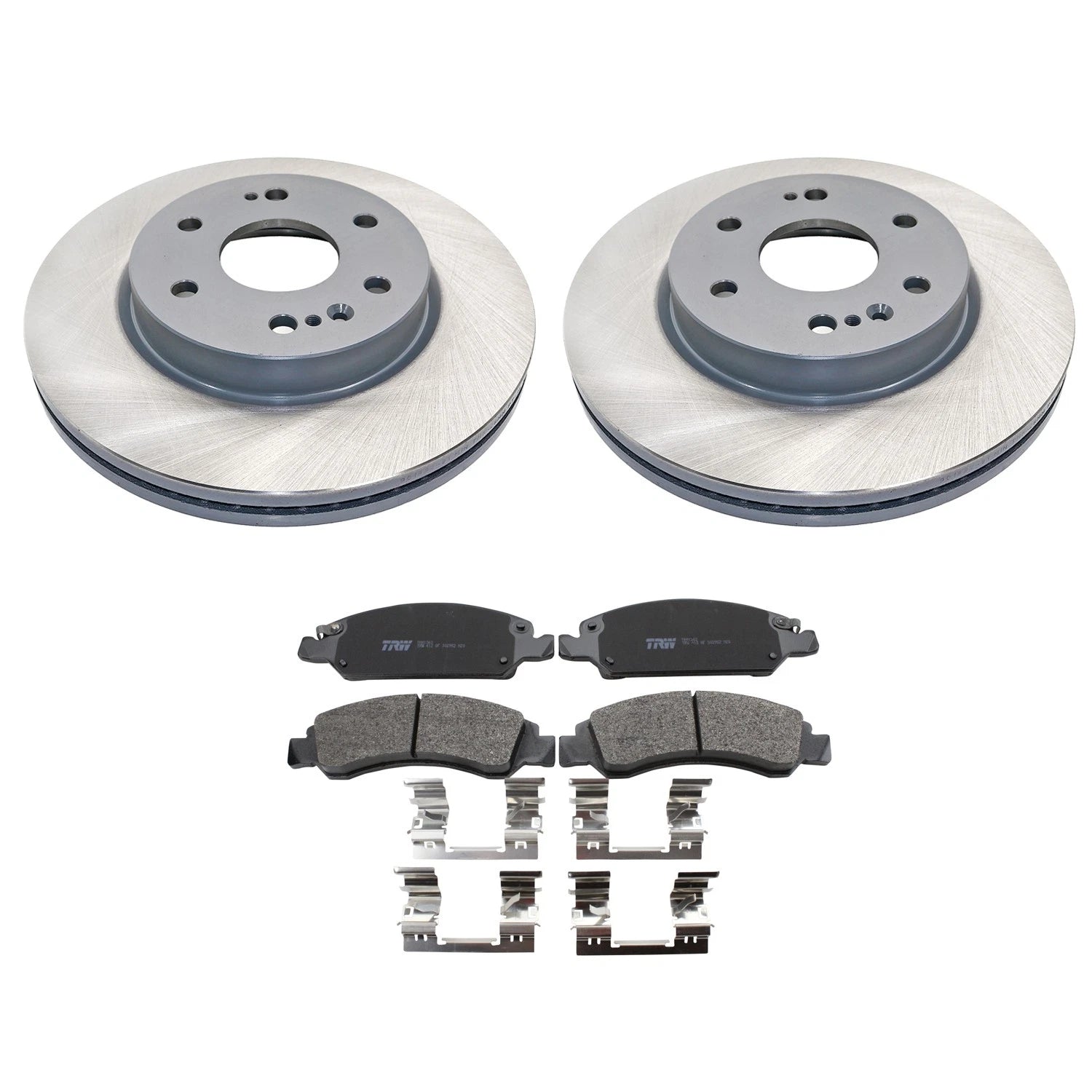 Disc Brake Pad Kit for GMC Sierra L83 (2014–2018) - TRW Pro Semi-Metallic