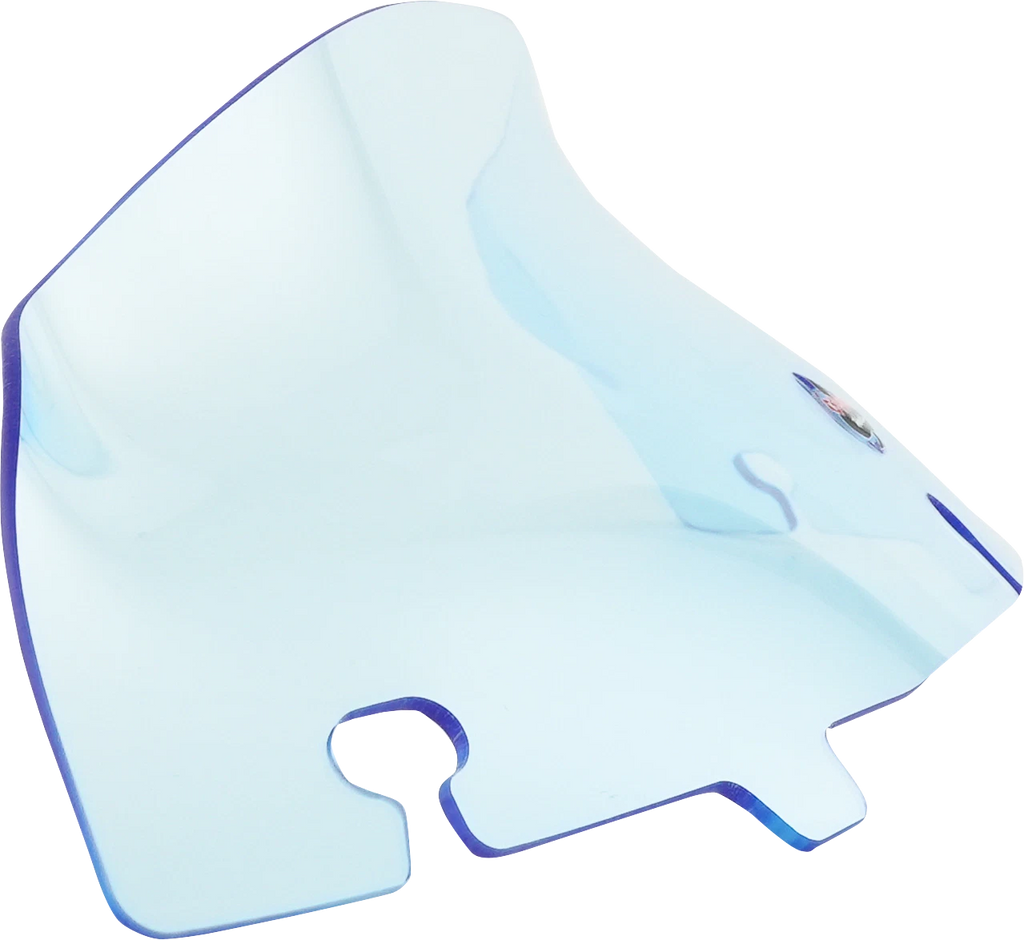 Klock Werks Kolor Flare Windshield 4" Blue Ice for FLH (KWW-01-0652)