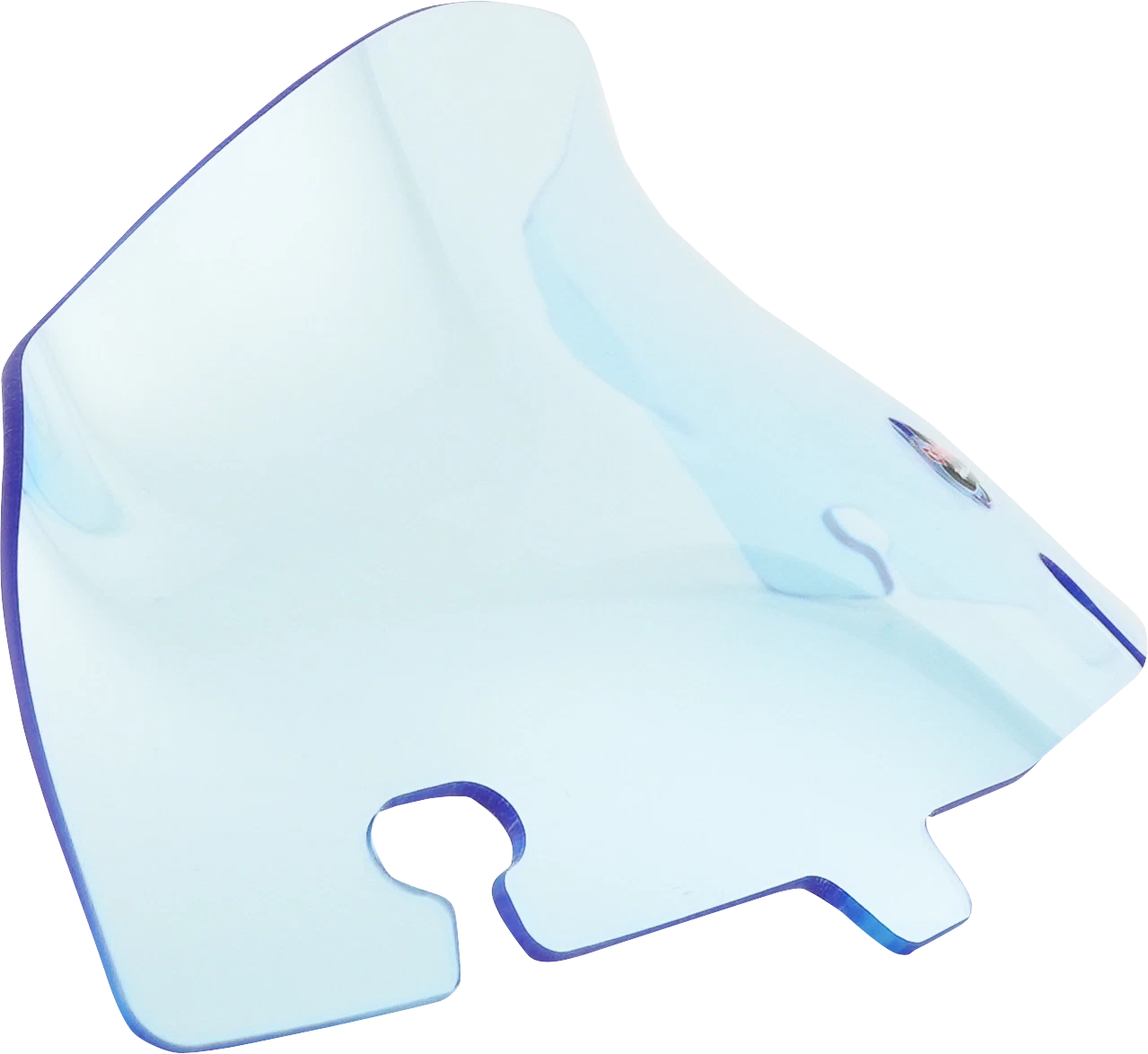 Klock Werks Kolor Flare Windshield 4" Blue Ice for FLH (KWW-01-0652)