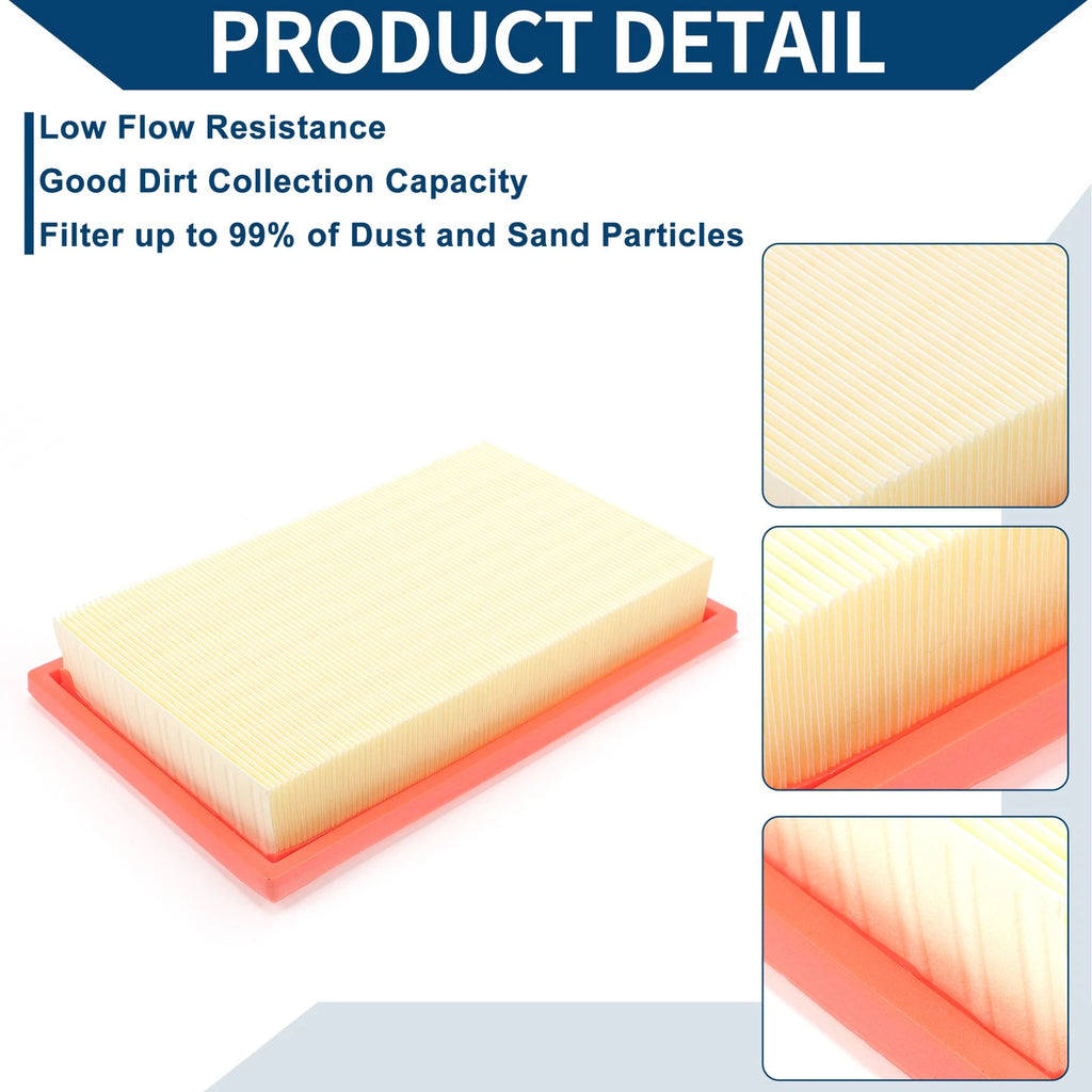 Engine Air Filter for Mercedes-Benz C300 L4 2.0L W205/S205 (2015–2018)