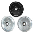 3Pcs Flat Idler Pulley for John Deere Z425 Z435 Z445 (AM135526)
