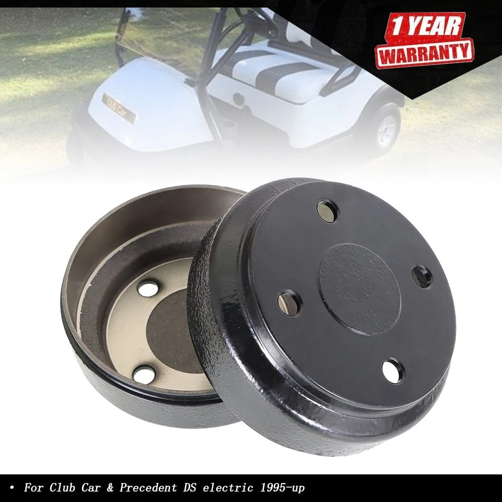 2X Rear Brake Drums for Club Car DS & Precedent (1995–Present)