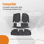 All Weather Floor Mats Liner for Nissan Pathfinder (2022–2025) TPE 8 Seats