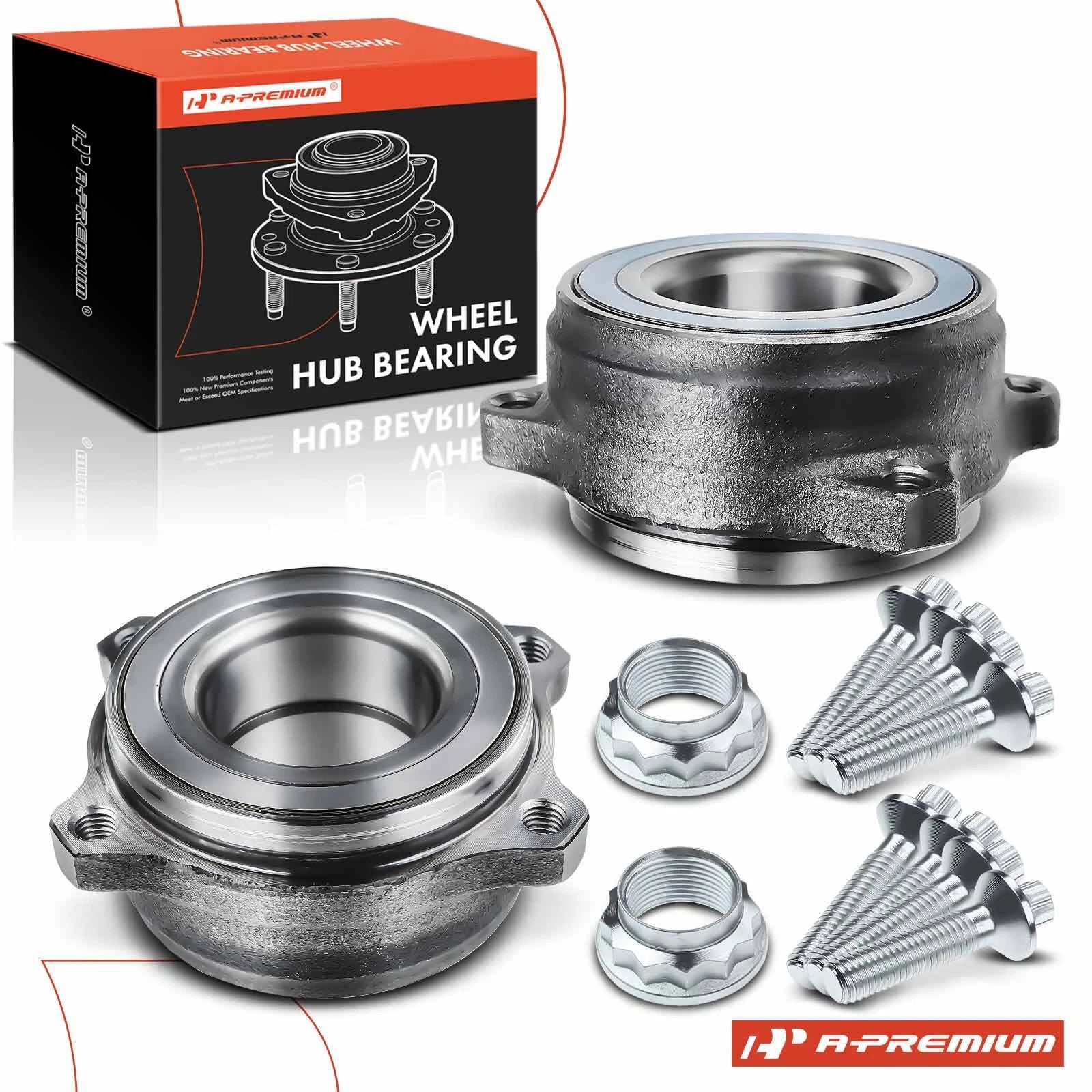 2X Front or Rear Wheel Hub & Bearing Assembly for Benz C63 AMG (2012)