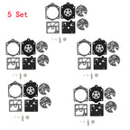 Set of 5 Carburetor Rebuild Kit K10-HDC for Walbro Stihl Husqvarna 44 140S 240S 444