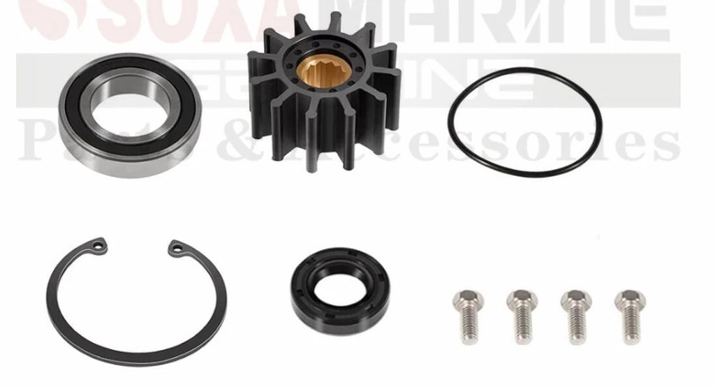 Raw Sea Water Pump Service Kit for Volvo Penta 3.0GSM-A, 3.0GSM-B, 3.0GSM-C