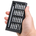 25 in 1 Magnetic Screwdriver Set with 24 Bits for Precision Repair