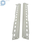 Silver Inner Rocker Panels for Dodge Ram 1500 2500 3500 (2002–2008)