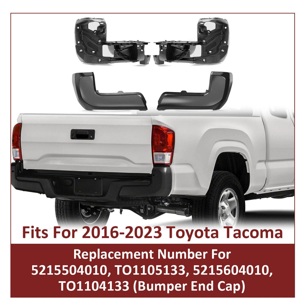 Rear Bumper End Brackets for Tacoma (2016–2023)