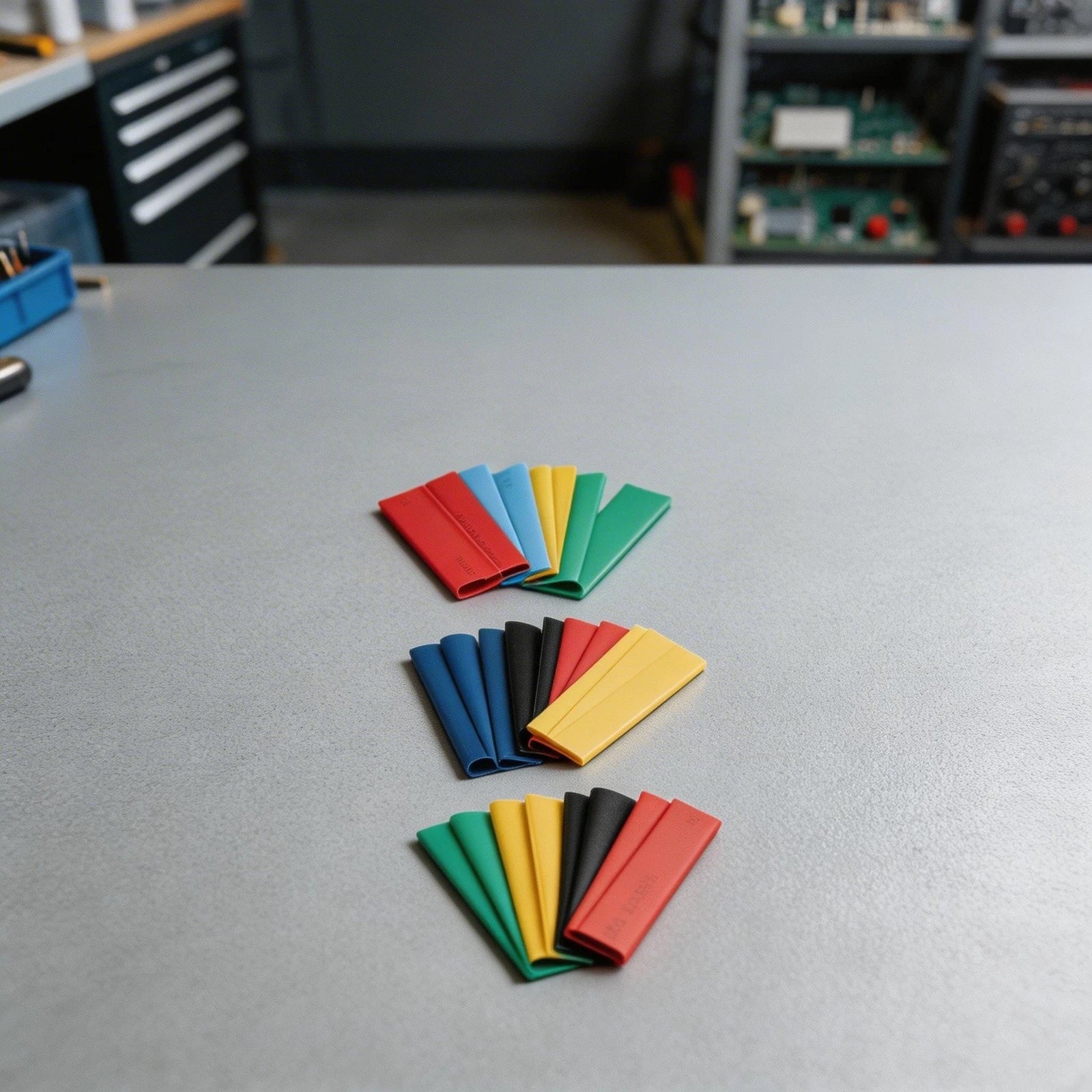 Heat Shrink Tubing Set for Wire Insulation (164 PCS, 8 Sizes, 21 Shrink Ratio)