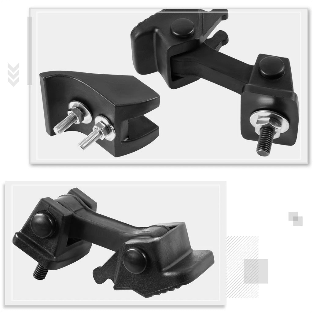 Hood Latches for Jeep Wrangler JK (2007–2017) ABS Locking with Mount Bracket