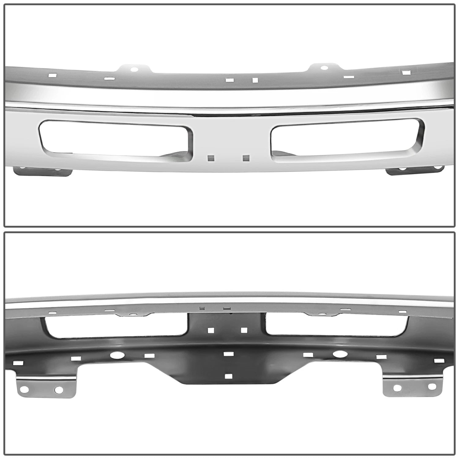 Chrome Front Bumper Facebar for GMC Sierra 1500 (2003–2007)