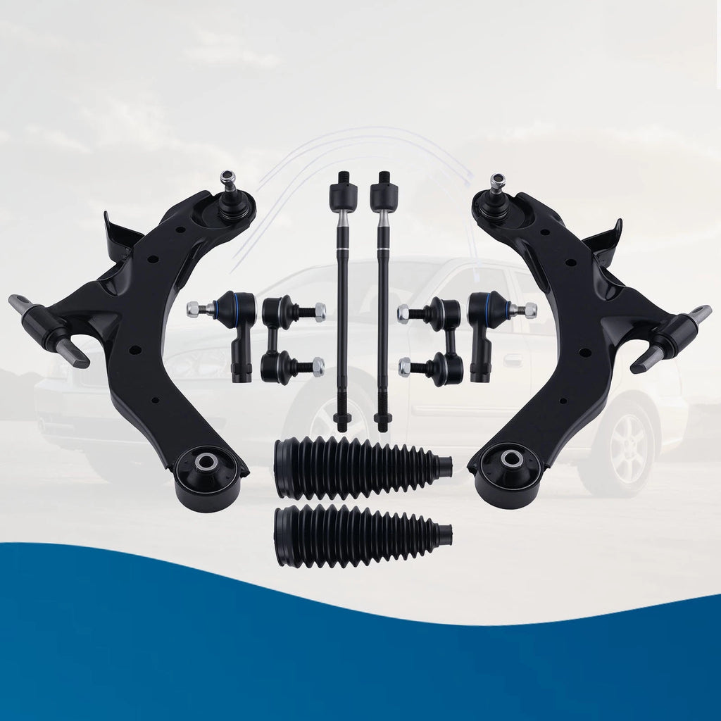 Front Lower Control Arm Ball Joint Set for Hyundai Elantra (2001–2006)