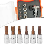 Set of 6 Hex Screwdriver Bits H3-H8 for Workshop Equipment