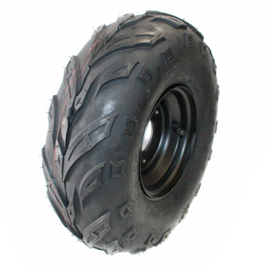 Set of 4 Wheel Rim Tyres 145/70-6 for 110cc Quad Dirt Bike ATV (50-110cc)