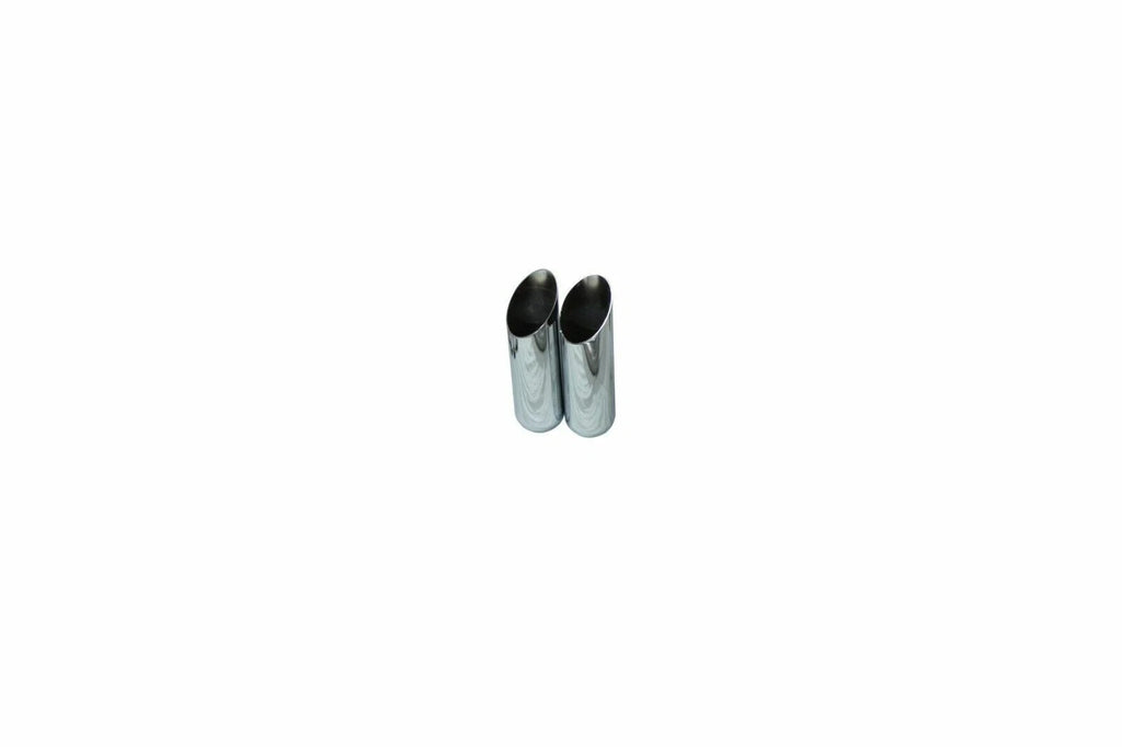 Dual Exhaust for Nissan Titan (2004-2006) 2.5" Cherry Bomb Slash Tip