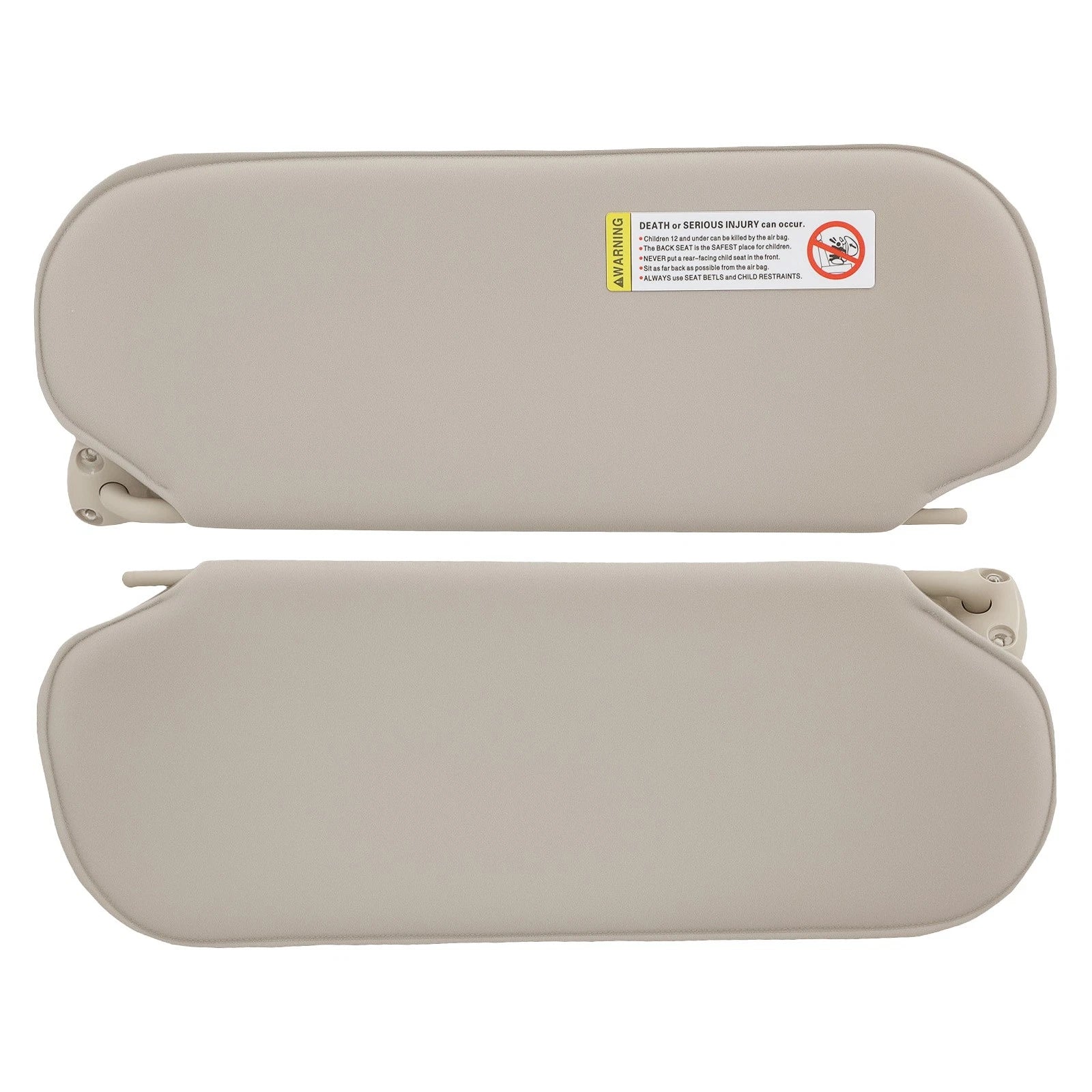 Pair Sun Visors for Chevrolet Express/Savana 1500 2500 3500 (1999–2019)