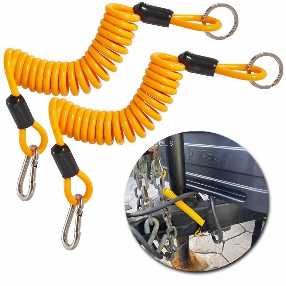 2X Breakaway Cable for Trailer (Heavy Duty, 6FT)