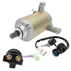 Warrior 350 Starter for Yamaha YFM350 (1996–2001) W/Bendix & Relay Key Switch