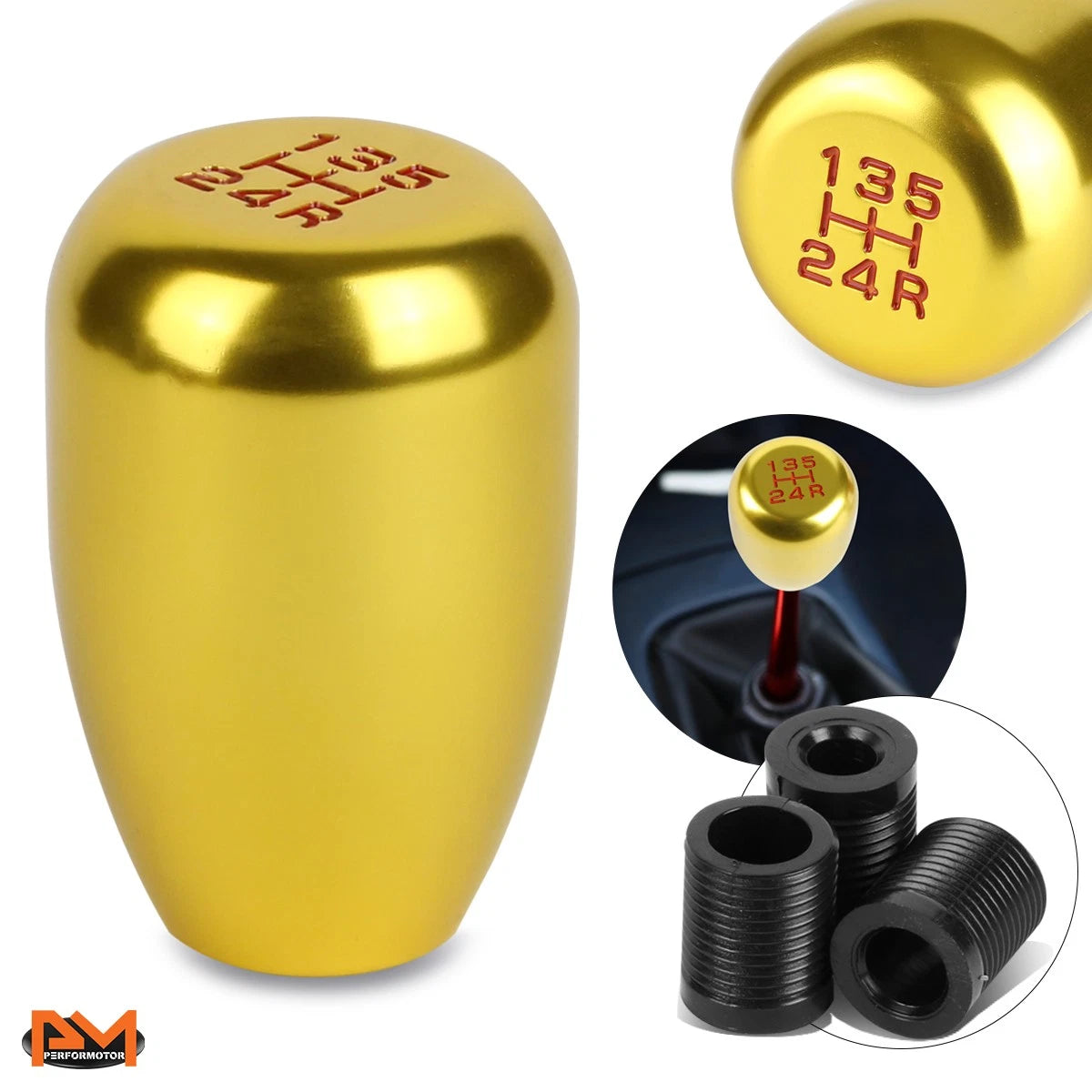 5-Speed Manual Transmission Short Throw Shift Knob for Universal (All Models)