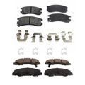 Brake Pad Set for Chevrolet Impala (2006–2010) Front and Rear 2X FWD