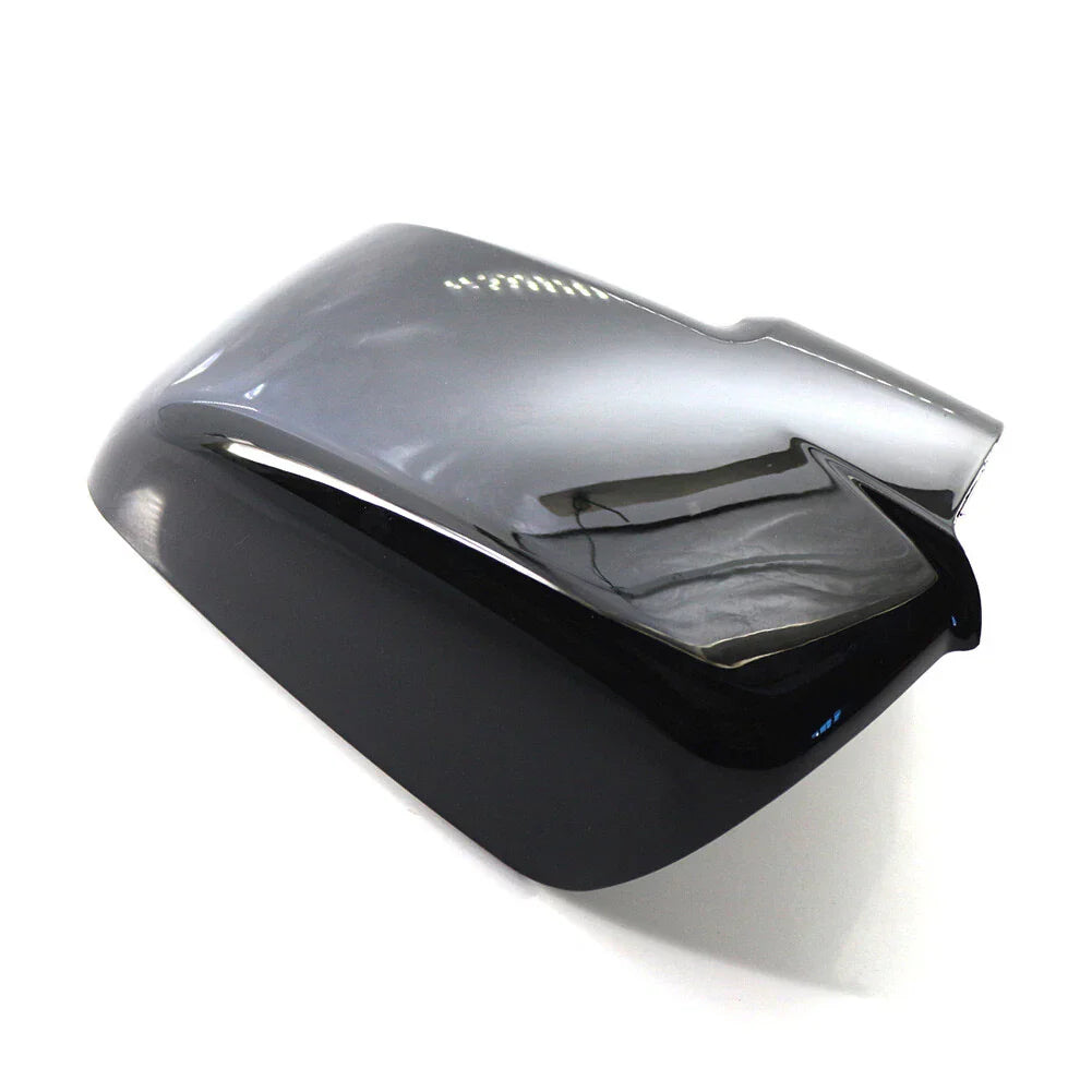 Left Black Mirror Covers w/ Turn Signal Cutout for Dodge Ram 1500 (13-18)