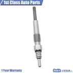 Set of 4 Diesel Glow Plugs for VW Jetta Golf Audi TDI (1.9L, 2.5L)