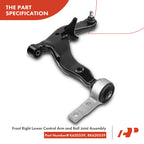 8x Control Arm with Ball Joint Tie Rod End for Nissan Murano (2003–2022)