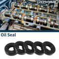 Set of 5 Oil Seal Rotary Shaft Seal NBR Rubber 12x25x7mm