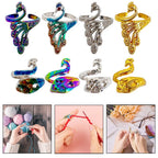 Set of 4 Crochet Yarn Guides for Knitting Tools