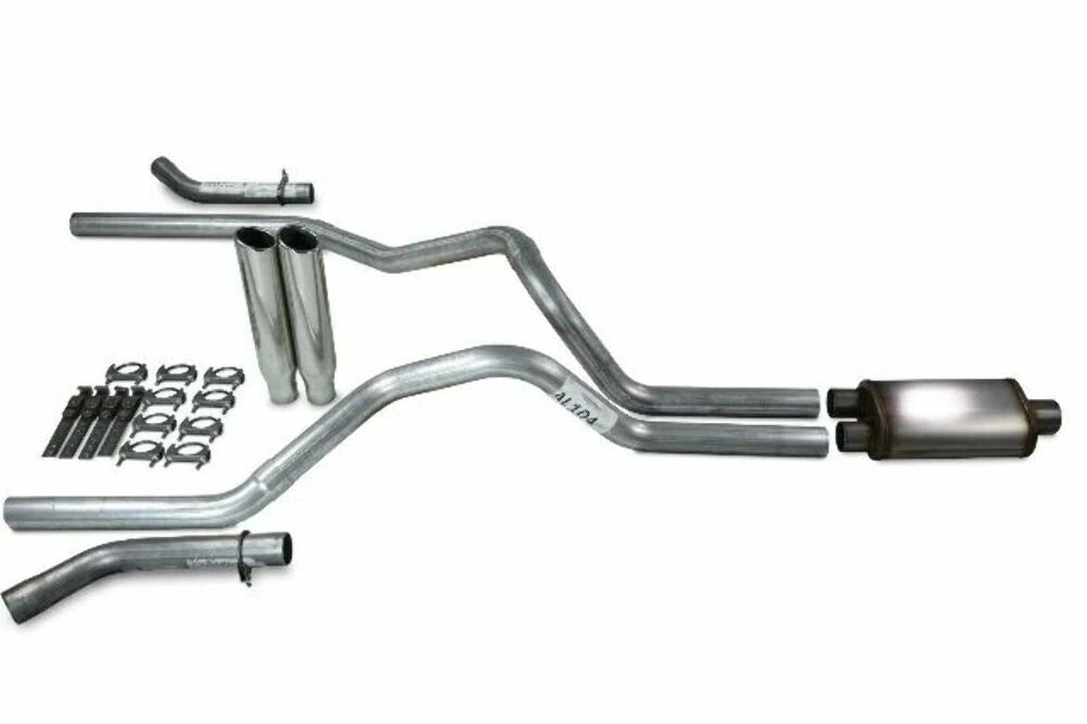Dual Exhaust Kit for Dodge Ram 1500 (2019–2025) 2.5" Stainless Tips