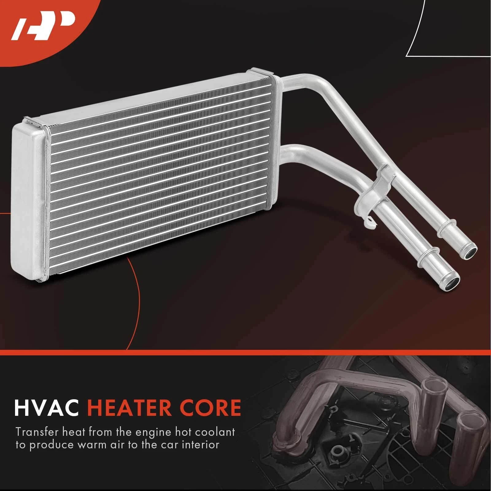 HVAC Heater Core with Tube for Chevrolet Uplander (2005–2009)
