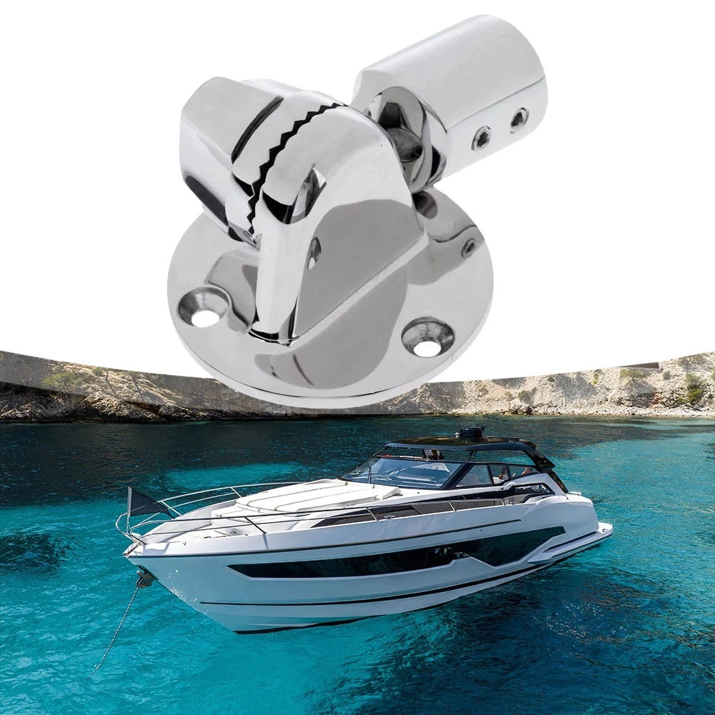 Adjustable 78 Inch Antenna Base for Marine Installation (22mm) 316 Steel