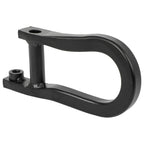 2X Front Black Tow Hooks for Chevy Silverado Sierra 1500 (2007–2018)