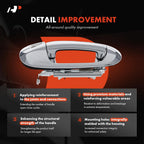 2X Front Exterior Door Handle for Ford Expedition (2003-2017)
