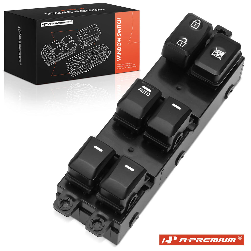 Front Left Power Window Switch for Kia Picanto (2012–2015)