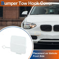 Front Tow Hook Cover for BMW 1 Series F20 Pure White