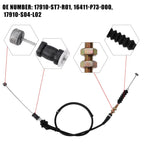 Throttle Cable for Honda Civic B16A (1992–2000) 17910-ST7-R01 Black