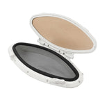 Oval Porthole Window 470x210mm Inward Opening Waterproof for Boat RV