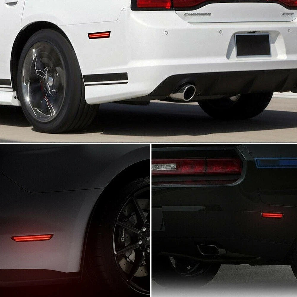 LED Rear Side Marker Light for Dodge Challenger Charger (2008–2014) AUXITO EXXI