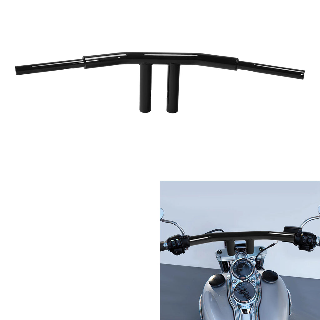 8" Rise T Bars Handlebar 1.5" Fat for Harley Softail Slim Heritage Classic (2018–2023)